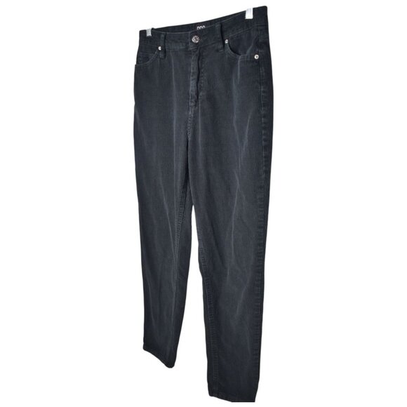 BDG Urban Outfitters Mum High-Rise Black Corduroy Pants Size‎ 27 100% Cotton - Picture 5 of 8